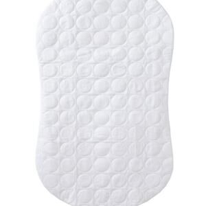 HALO Bassinest Swivel Sleeper Mattress Pad Waterproof Polyester, Ripped Package